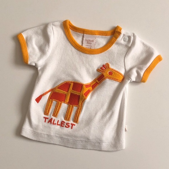 OshKosh baby giraffe t-shirt - Picture 6 of 6